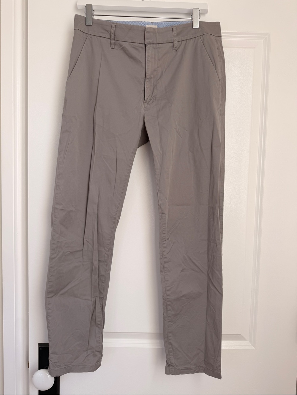 J. Crew Light Taupe Slim Chinos